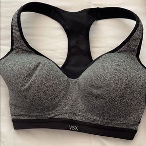 2 Victoria’s Secret sport bras 34DD.
